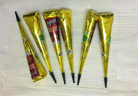 Henna aftercare is very important to the color and longevity of your henna tattoo. Henna Temporary Tattoos Mix Color Natural Indian Body Art ...