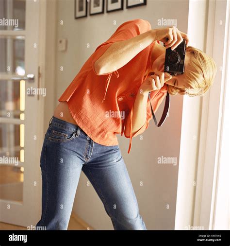Teenage Girl Bending Over High Resolution Stock Photography And Images