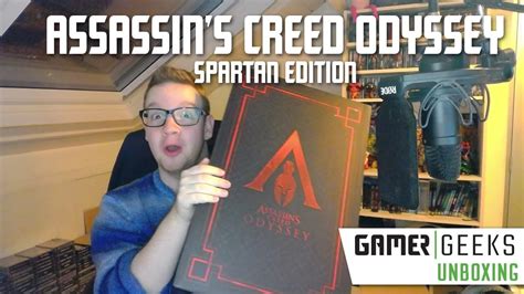 Unboxing Assassins Creed Odyssey Spartan Edition Wát Een Doos