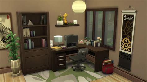 The Sims 4 Corner Desk Cc Zion Star