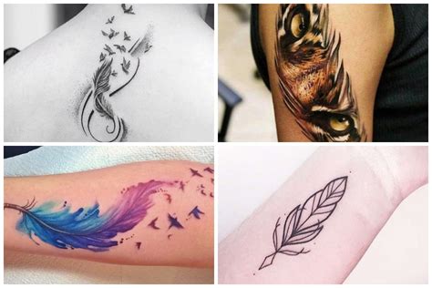 40 Inspiring Feather Tattoos To Show Off Your Creative Spirit