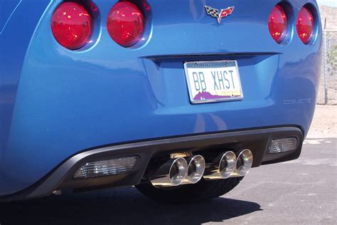 The deep and primal tone of a c6 corvette's v8 ls engine is one of the world's most undeniably sublime automotive experiences, but even it can be. Chevy C6 Corvette PRT Axle Back Exhaust System - Inc Grand ...