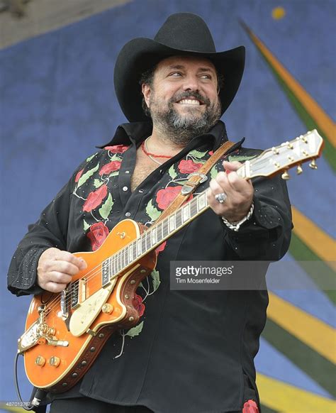 Raul Malo Of The Mavericks Performs At The New Orleans Jazz And