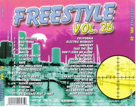 freestyle music freestyle vol 26 zyx music cd comp · 2005 · germany