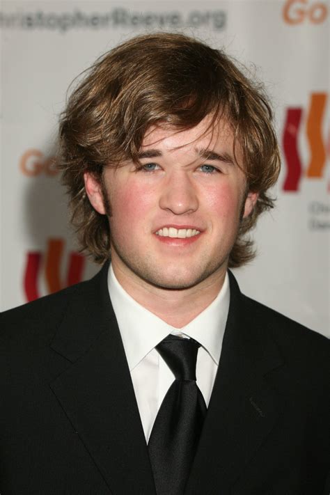 He comes from a family of actors who are very supportive. Haley Joel Osment Profile