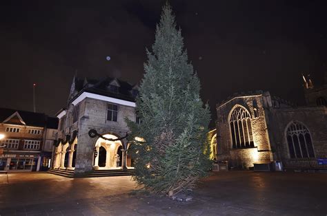 Peterborough's Christmas Tree arrives in Cathedral Square | Peterborough Telegraph