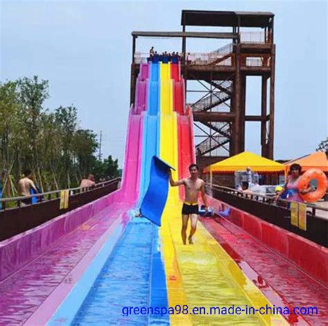 12m High 4 Lane Rainbow Slide For Water Park Ws 085 China Water