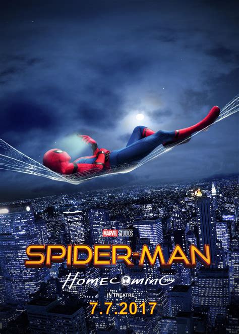 Spiderman Homecoming 2017 Poster V3 By Edaba7 On Deviantart