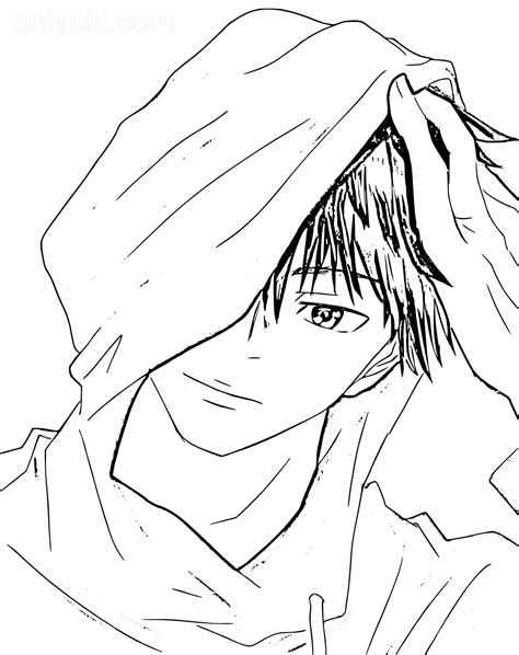 64 Anime Boy Cool Coloring Pages Free Coloring Pages Printable