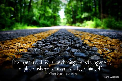 The Open Road Card With Quote By Tara Wagner Redbubble