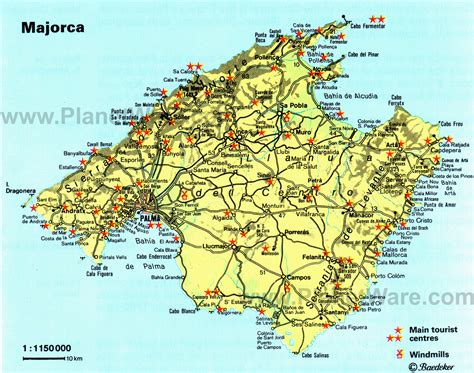 Detailed Map Of Mallorca Spain Secretmuseum