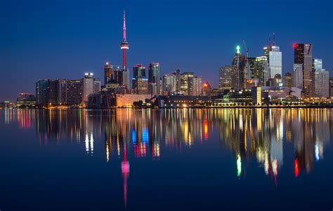 Cn Tower And Polson Street Pier Toronto Canada 5k Retina