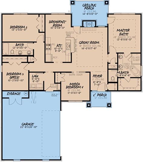 Bedroom House Plans One Level House Plan Ideas Vrogue Co