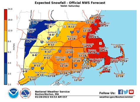 Blizzard Winter Storm Warnings Issued Ahead Of Noreaster Expected To
