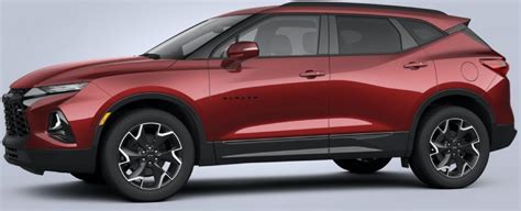 2021 Chevrolet Blazer Gets New Cherry Red Tintcoat Color Gm Authority