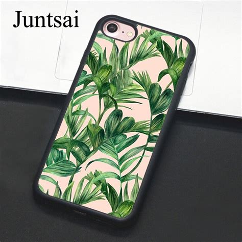 Juntsai Palm Tree Phone Case For Apple Iphone 8 7 Plus 6 6s 5 5s Se