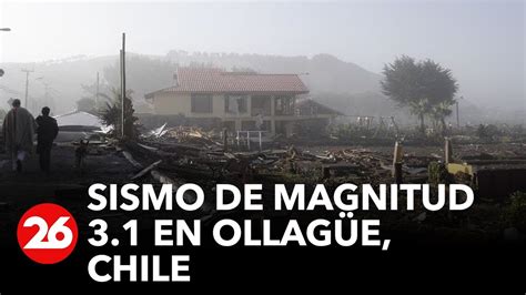 Chile Sismo De Magnitud 31 En Ollagüe Youtube