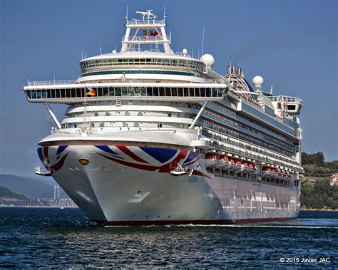 Azura Crucero Turistico Type Passenger Ship Cruise In Vigo Observador