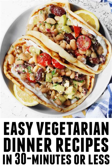 Easy Dinner Recipes For Beginners Vegetarian Deporecipe Co