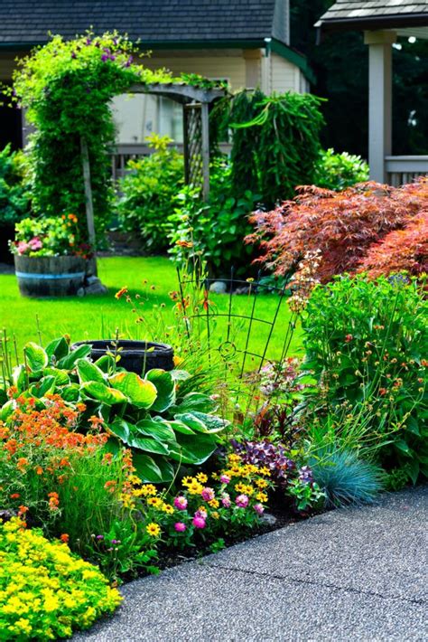 25 Magical Flower Bed Ideas And Designs Front Yard Landscaping Front
