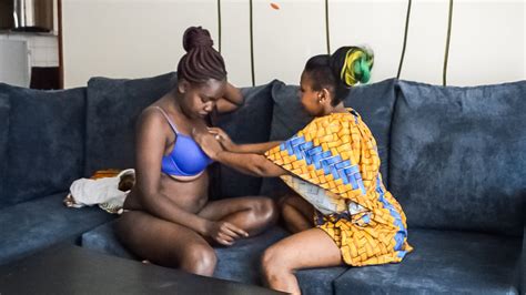 African Lesbians Hot Real African Lesbian Action On The Couch Porndoe