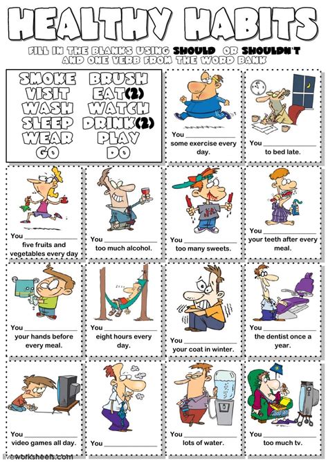 7 Habits For Kids Worksheets Pdf