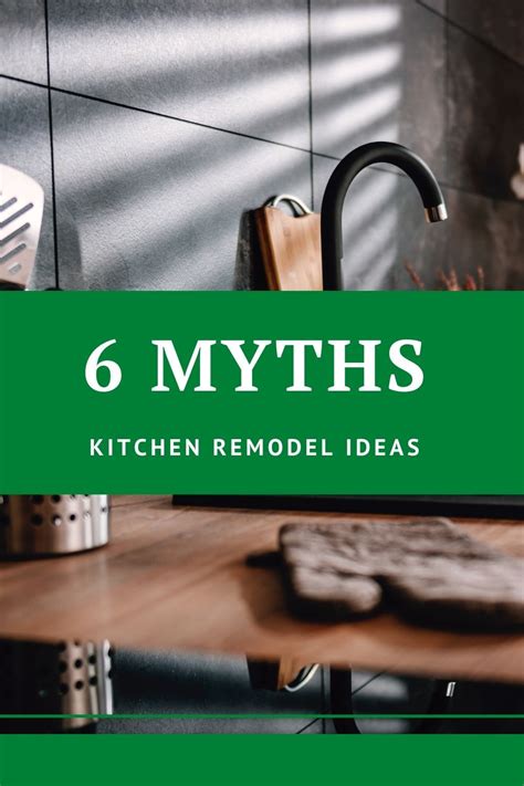 6 Myths Of Kitchen Remodeling Ideas For Modern Renovation Project On