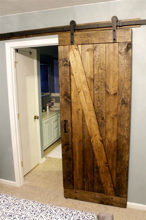 Easiest And Cheapest Way To Build A Rustic Barn Door