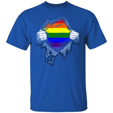 rainbow lesbian gay pride lgbt super strong t shirts hoodies long sleeve