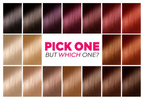 How To Choose The Best Hair Colour From Hair Colour Charts The Urban Life
