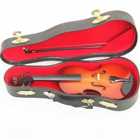 Violin T Miniature Violin Crafts Mini Violin Attractive Birthday