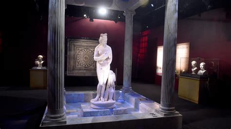 Look inside the Pompeii Exhibit