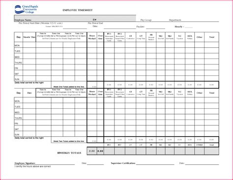 4 Excel Monthly Timesheet Template With Formulas 88955 Fabtemplatez