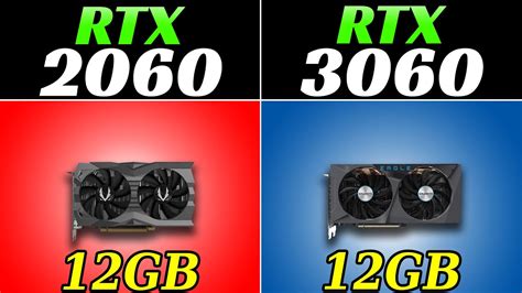 Rtx 2060 12gb Vs Rtx 3060 How Much Performance Difference Youtube