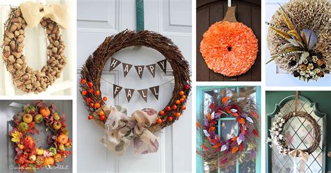 41 Homemade Diy Fall Wreath Ideas