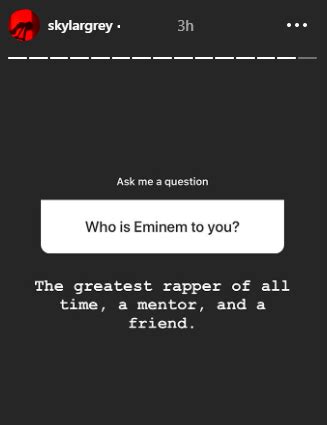 Skylar Grey Pays The Highest Respect To Eminem In Her Q A Eminem Pro