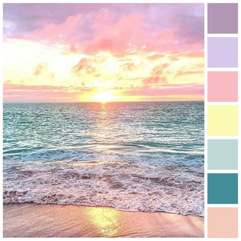 Pastel Sunset Color Story Pastel Sunset Sunset Colors Color Stories