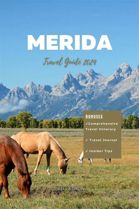 MERIDA TRAVEL GUIDE 2024: Merida Unveiled: Heritage, Cuisine, Culture
