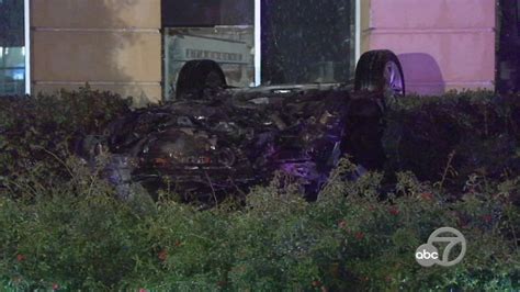 High School Graduates Rescued From Burning Car Following Police Chase