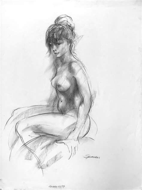 Nude Study 2 By Chris Spaven
