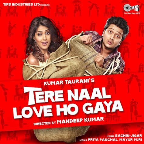 Tere Naal Love Ho Gaya Original Motion Picture Soundtrack By Sachin Jigar Itunes Plus M4a