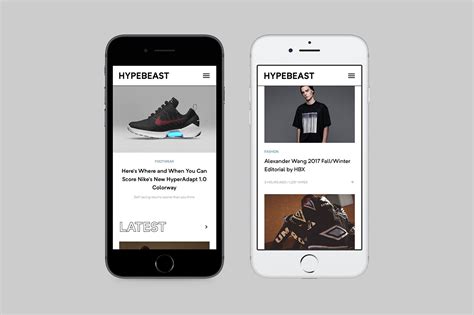 Hypebeast Website Redesign On Behance