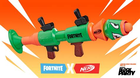 We endeavour to provide accurate information, but the products, names. Fortnite NERF Rocket Launcher gets an early limited ...