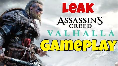 Assassin S Creed Valhalla Leak Gameplay Youtube