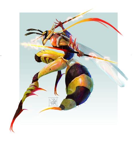 Wasp Warrior Linda Treffler On Artstation At Artwork 2yl6v Fantasy