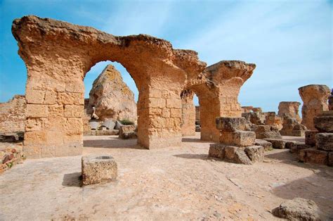 Ancient Carthage Antique City Tunisia Africa Superstock