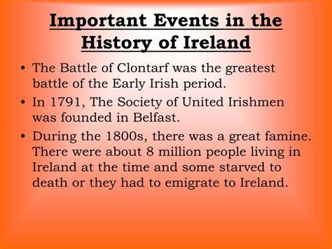 Ppt The History Of Ireland Powerpoint Presentation Id978033