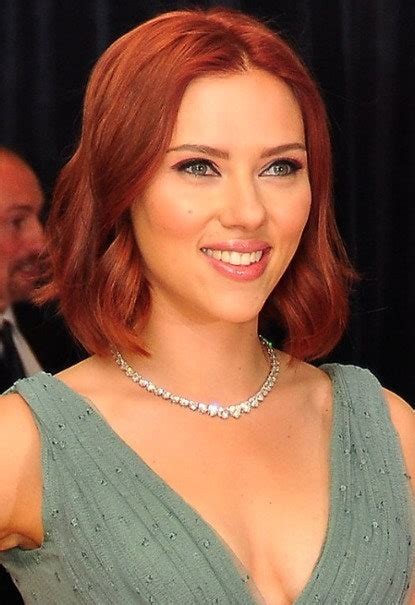 Scarlett Johannsons New Red Hair What Do You Think Glamour