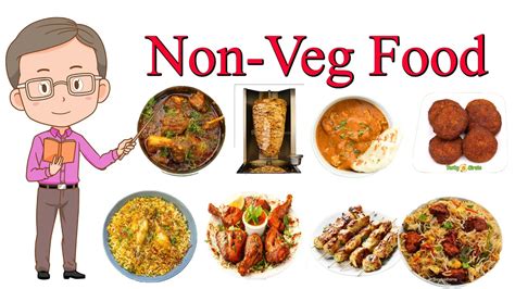 Non Veg Food Namefoods Vocabularynon Veg Foods Names In Englishfoods