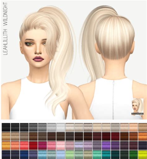 Miss Paraply Leahlillith Wildnight Solids • Sims 4 Downloads